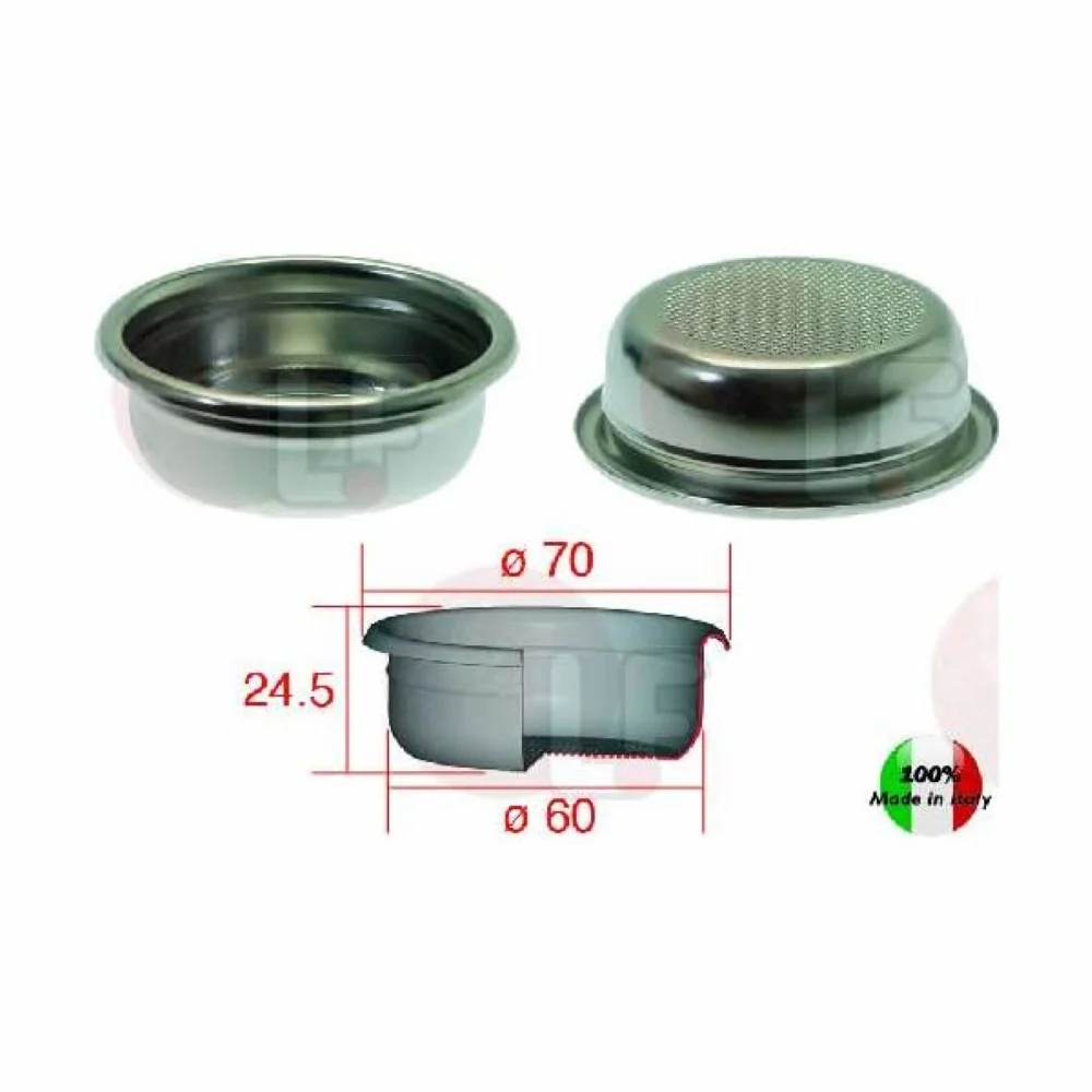 IMS Precision Portafilter Double Basket - 16/18gr - Image 3