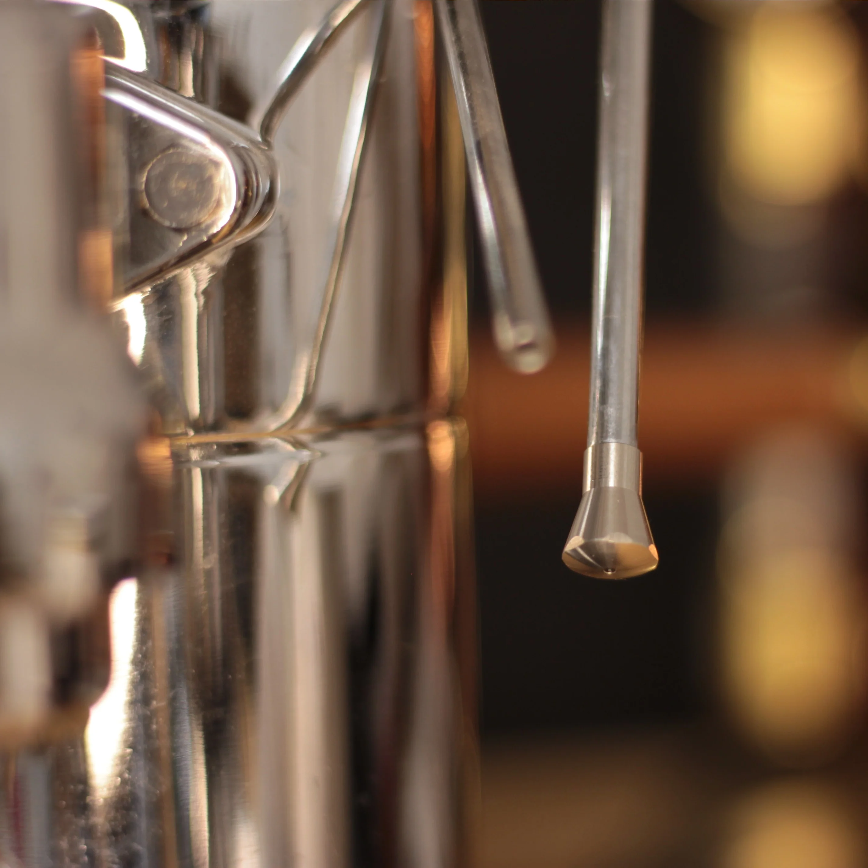 Coffee Sensor La Pavoni Single Hole Steam Tip - Brass — Wand