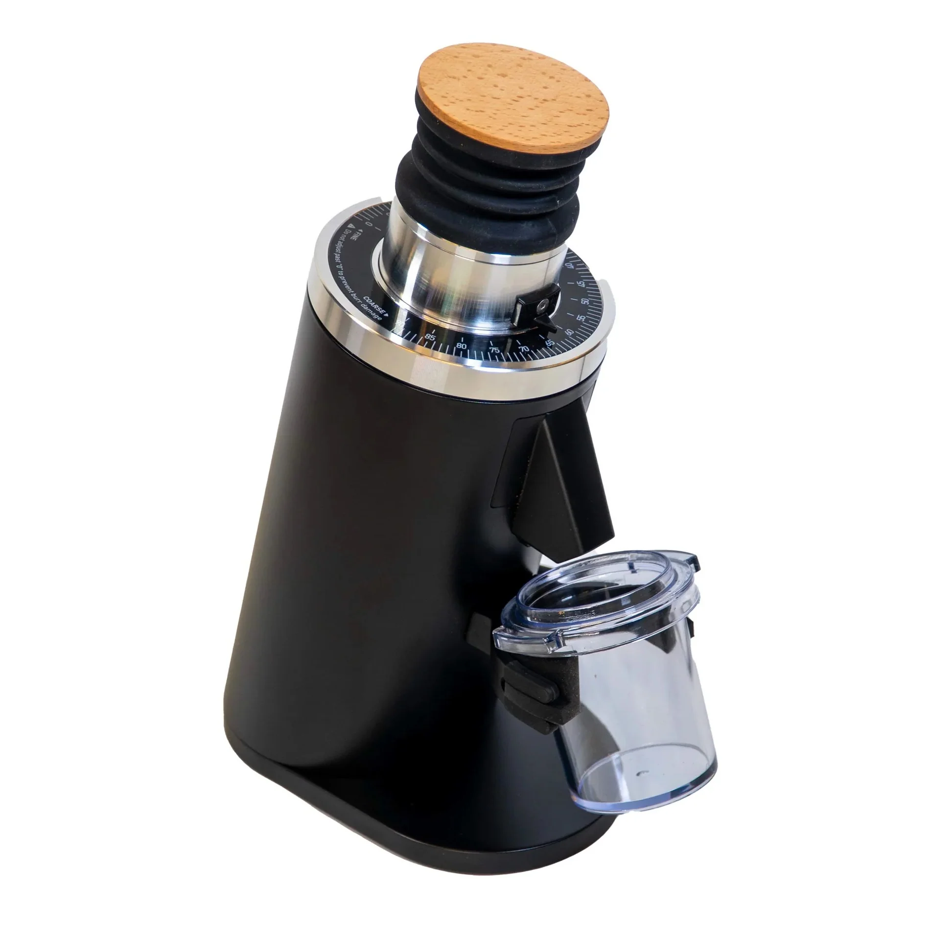 Turin Grinders Turin DF54 V3 Single Dose Coffee Grinder - Yellow / Stainless Steel - Image 3