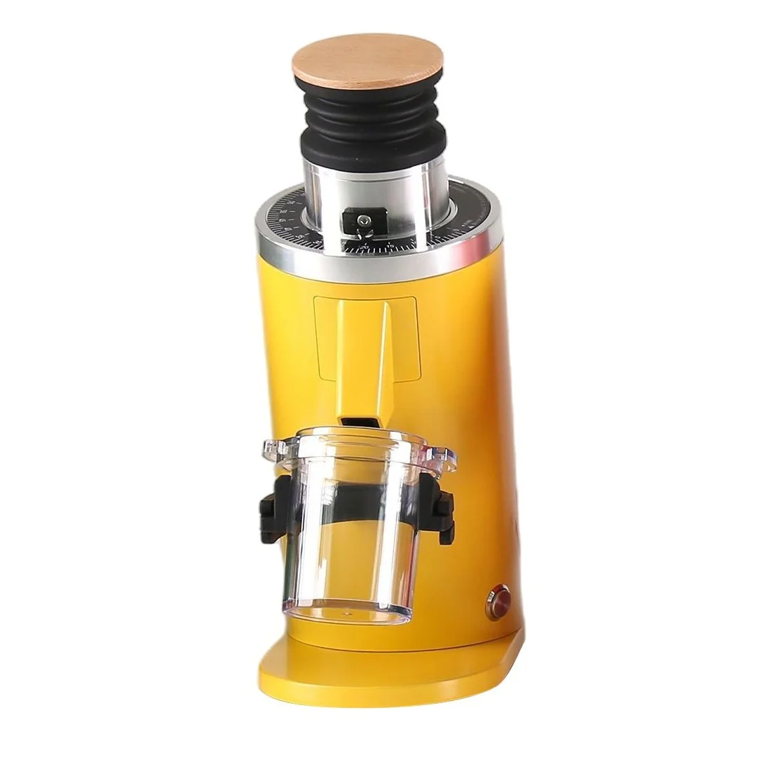 Turin Grinders Turin DF54 V3 Single Dose Coffee Grinder - Yellow / Stainless Steel - Image 9