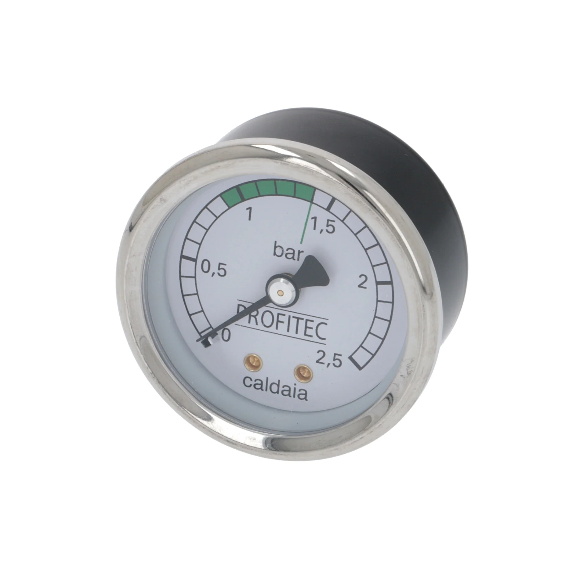 Profitec Boiler Pressure Gauge ø 52 mm — Bar — SKU SKU02818-000-018F57