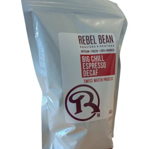 Rebel Bean Coffee Rebel Bean - Big Chill Espresso Decaf Coffee Beans — Tea