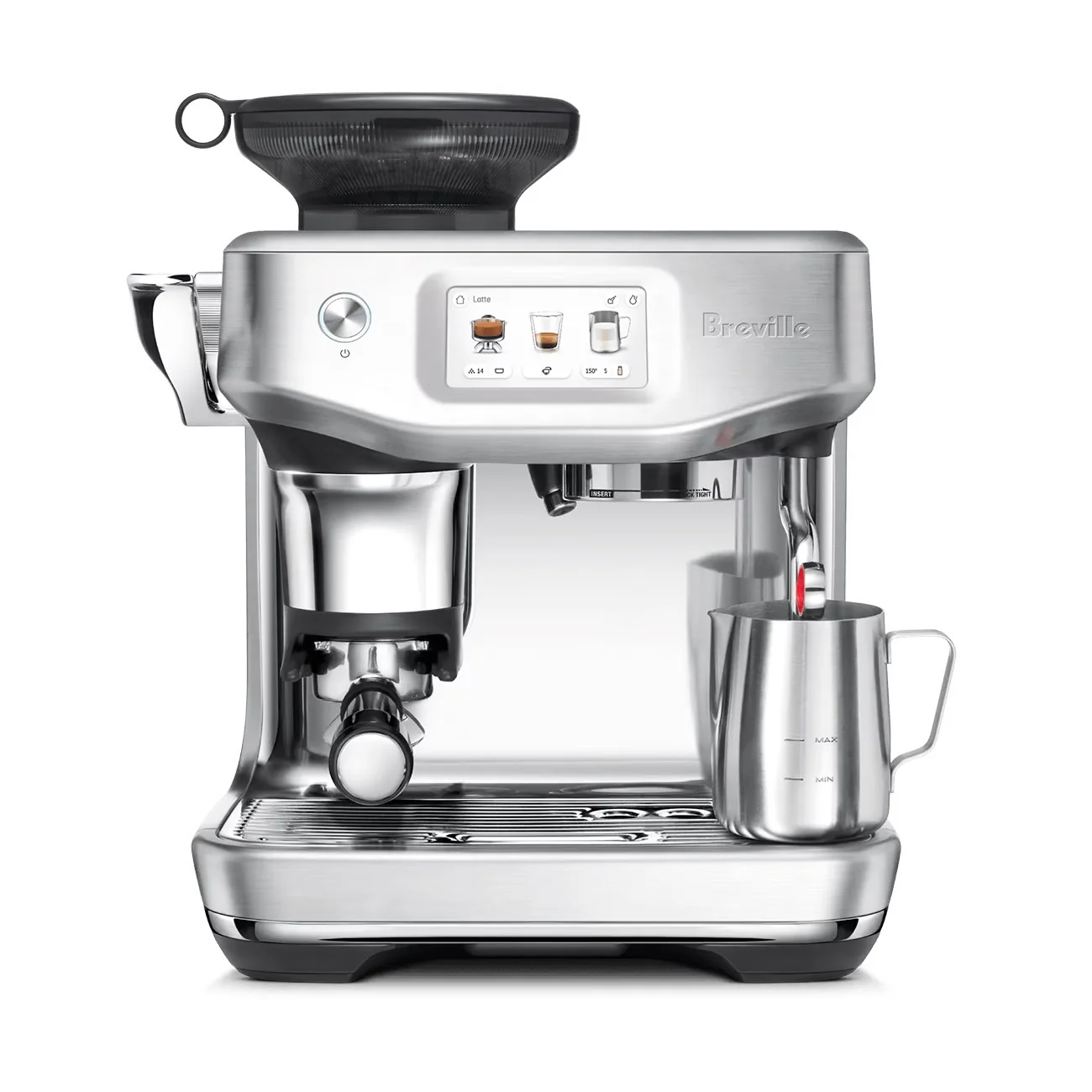 Breville Barista Touch Impress Espresso Machine - Sea Salt — Cup