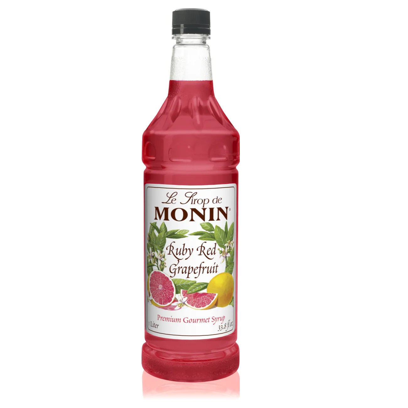 Monin Ruby Red Grapefruit Syrup — Bottle