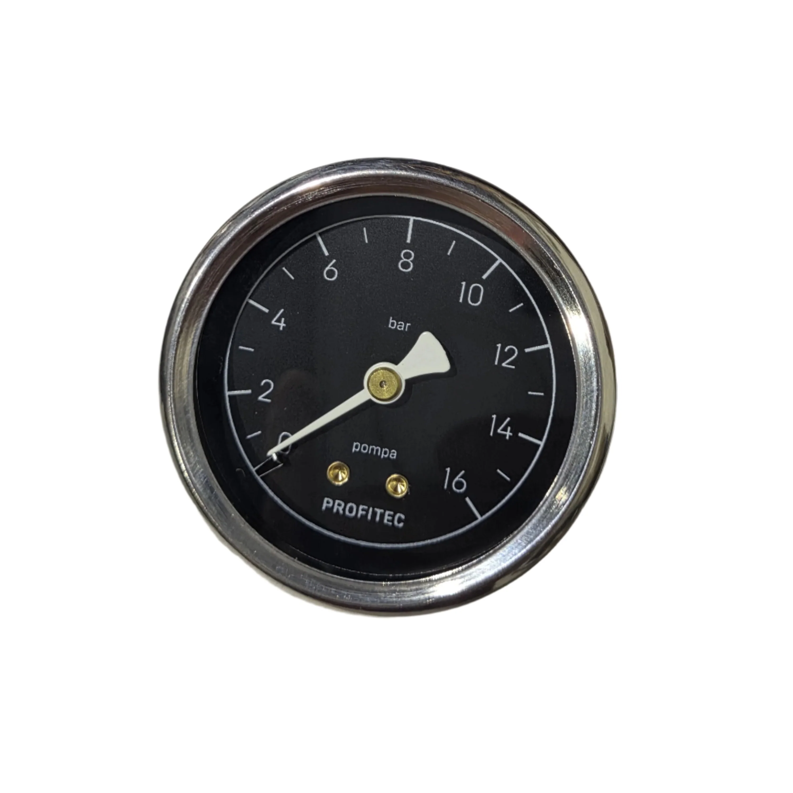 Profitec GO Pump Pressure Gauge ø 60 mm — Bar — SKU SKU02829-000-8344BE