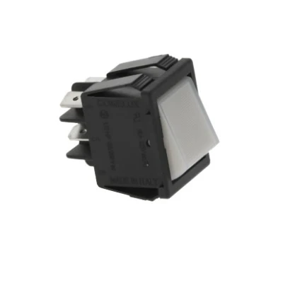 White Luminous Bipolar Switch — Light
