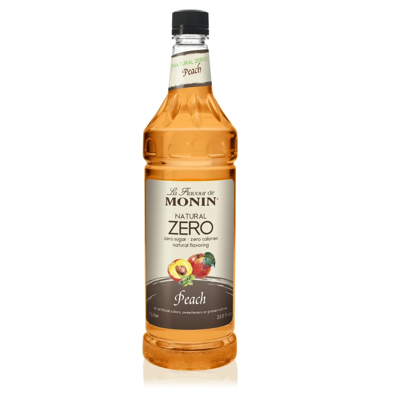Monin Natural Zero Peach — Tea