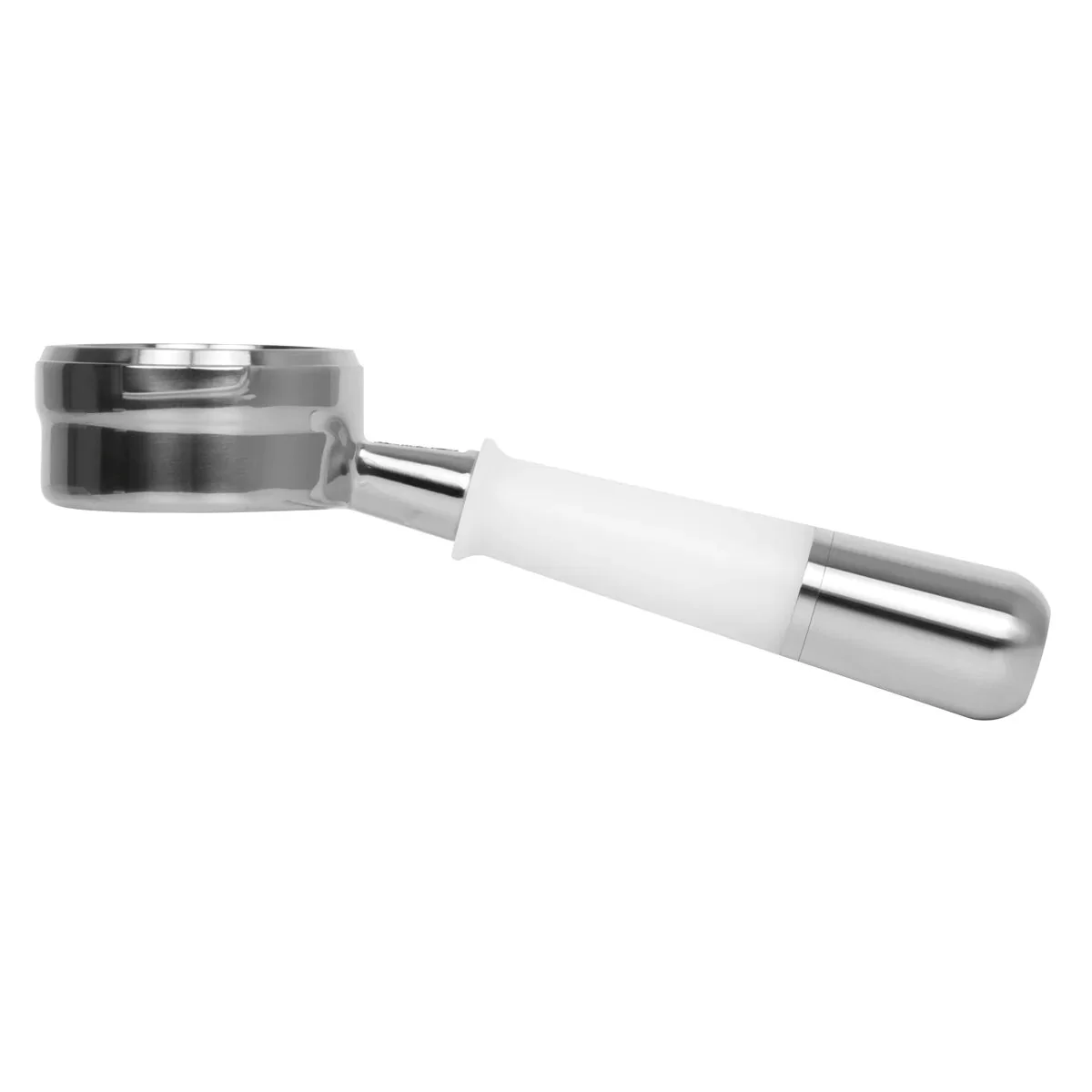 Pesado Stainless Steel Bottomless Hybrid Portafilter (6.0mm) — Basket - Image 12