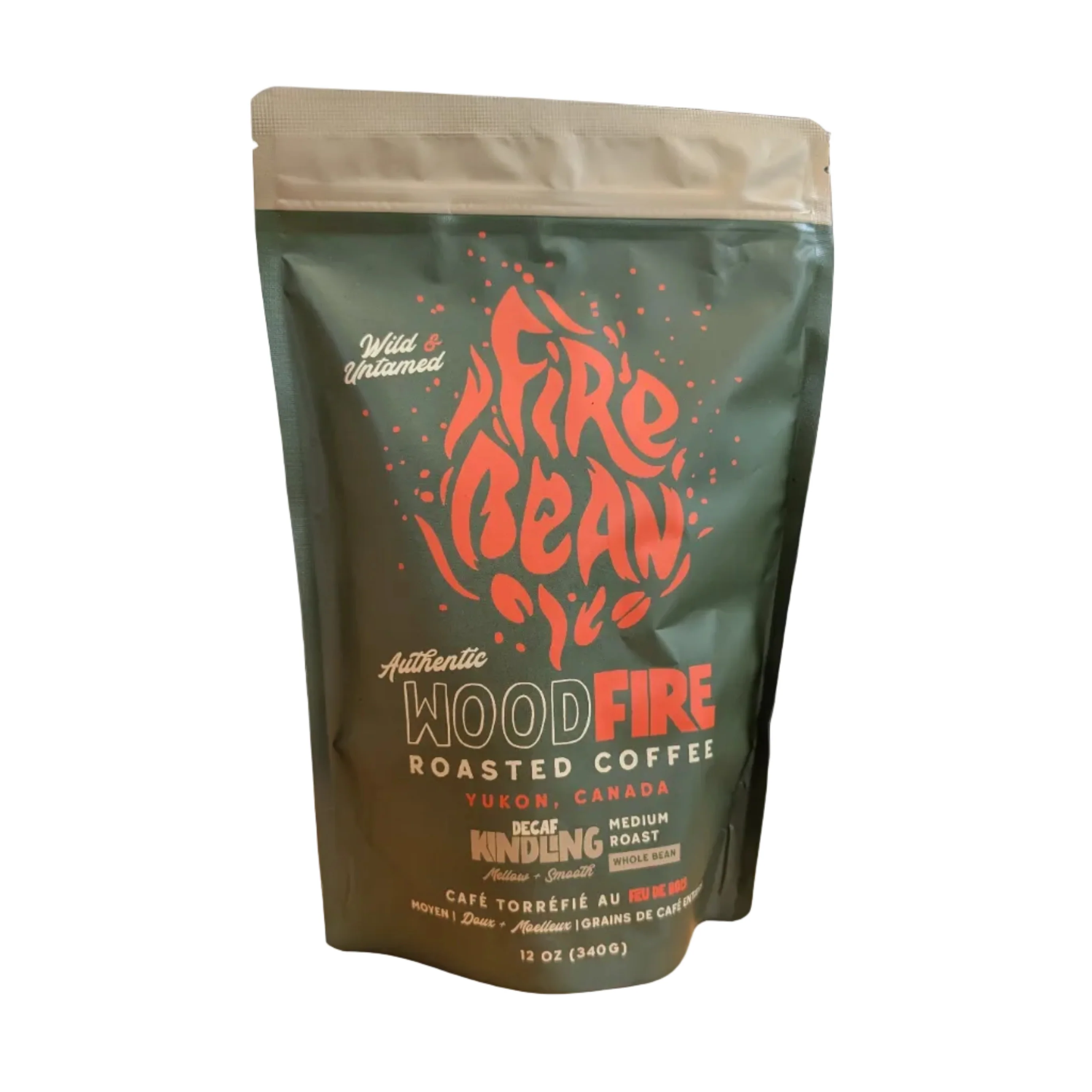 Firebean Coffee Fire Bean - KINDLING -Nutty & Soothing Decaf Coffee Beans — Tea