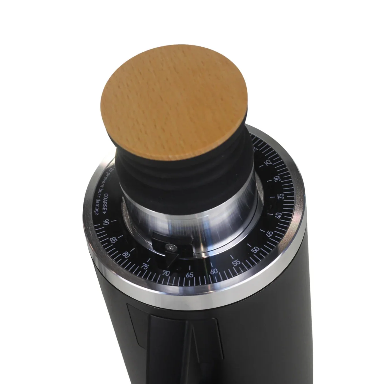 Turin Grinders Turin DF54 V3 Single Dose Coffee Grinder - Yellow / Stainless Steel - Image 4
