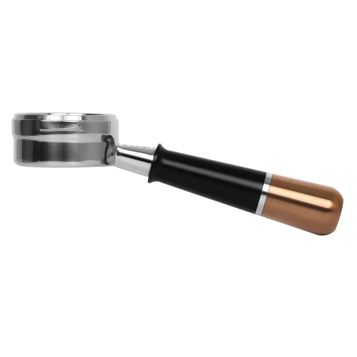 Pesado Stainless Steel Bottomless Hybrid Portafilter (6.0mm) — Basket - Image 3