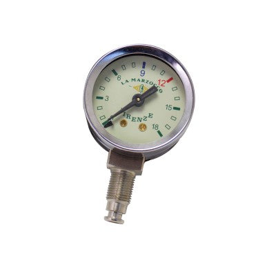 La Marzocco Marzocco Vertical Paddle Brew Pressure Gauge (Special Order) — Bar