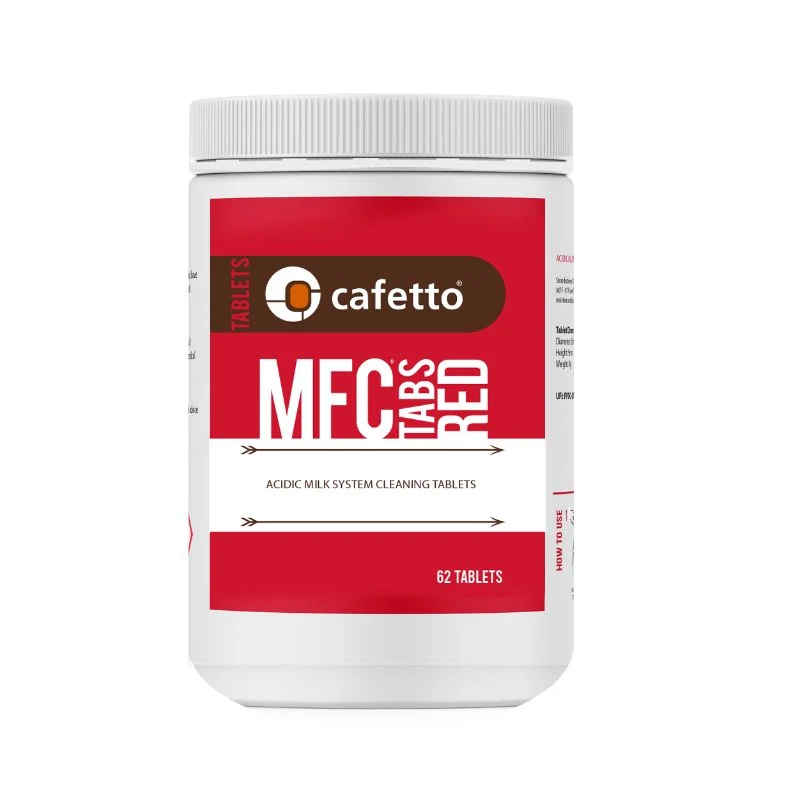Cafetto Milk Frother Cleaner (MFC) Red - 9g Tablets — Powder