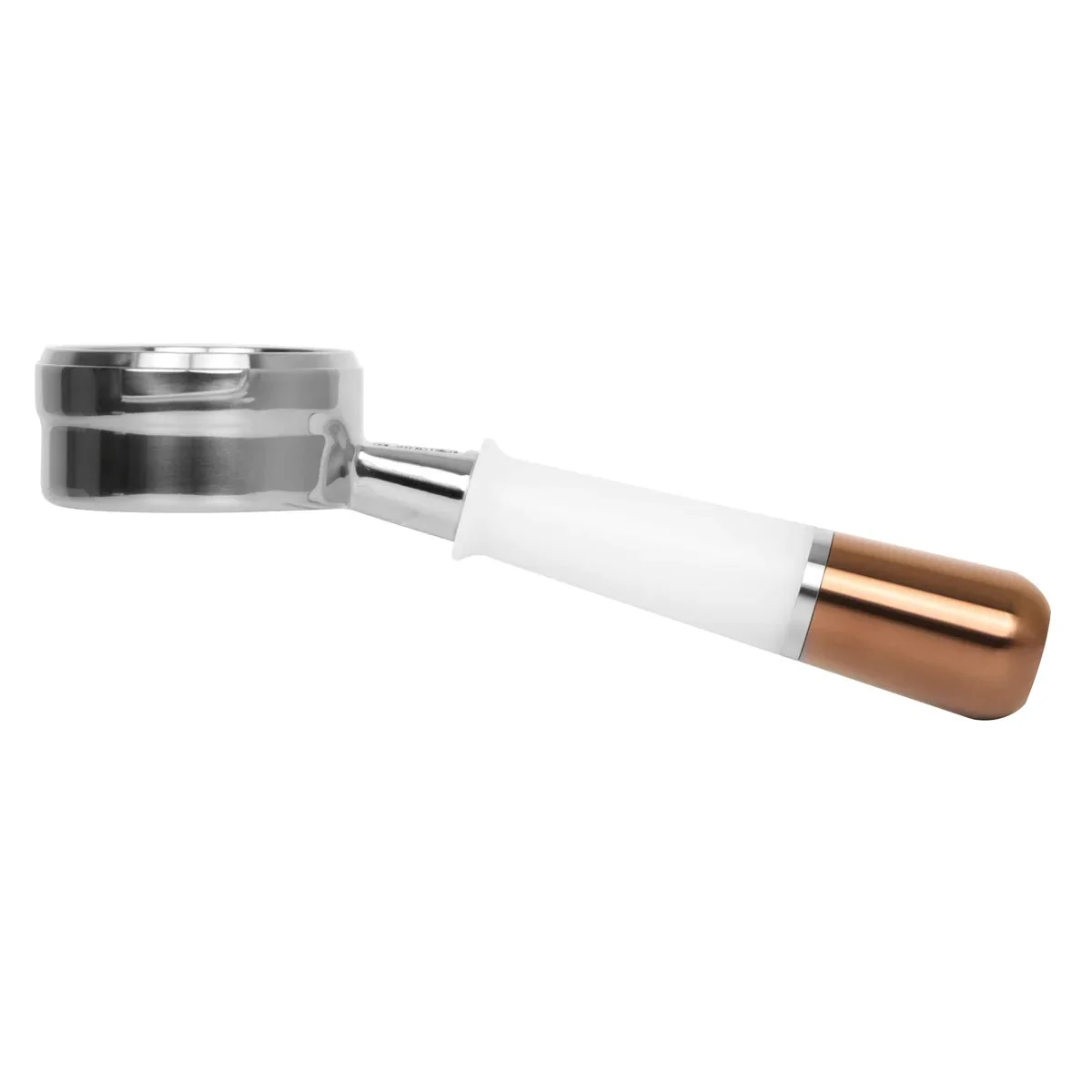 Pesado Stainless Steel Bottomless Hybrid Portafilter (6.0mm) — Basket - Image 10