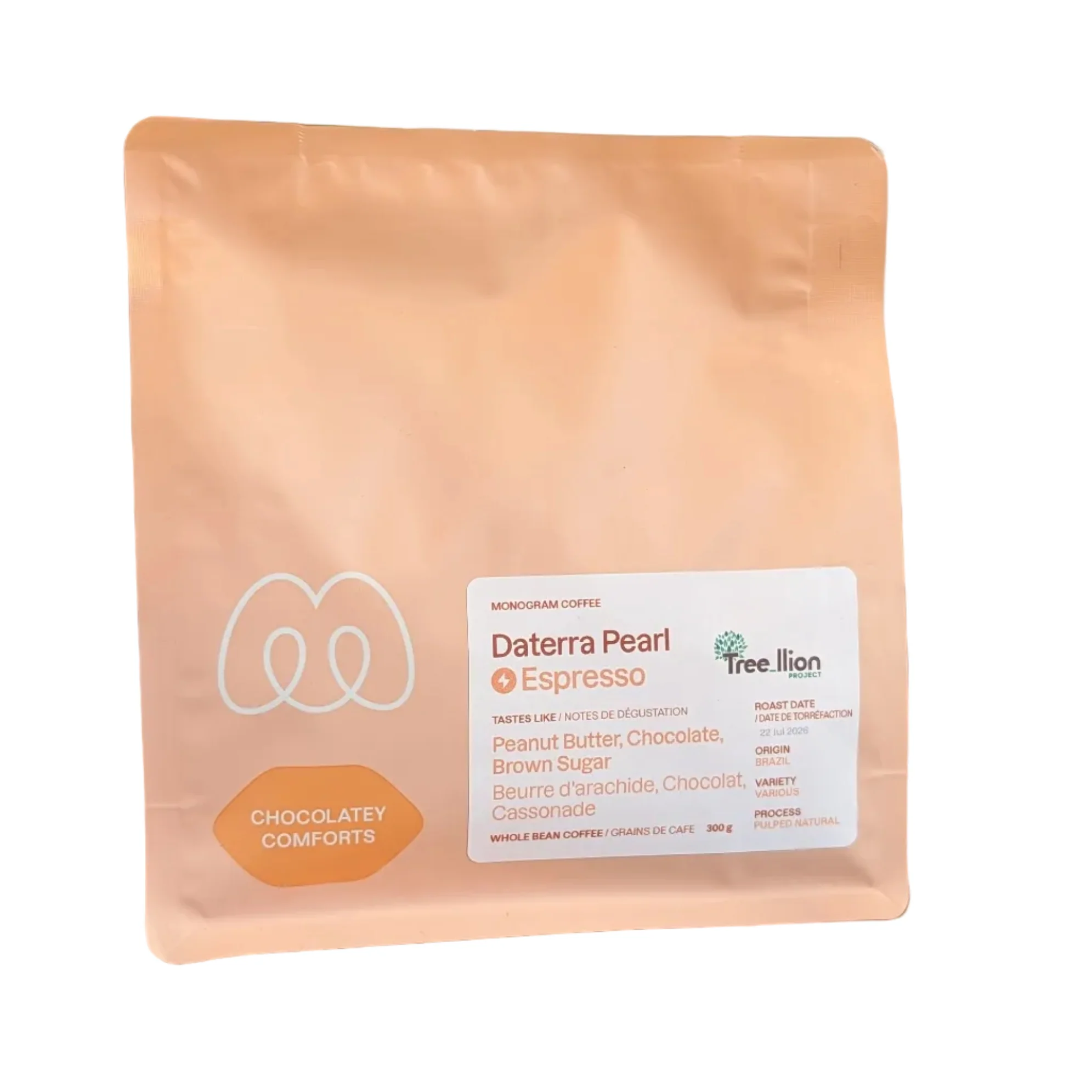 Monogram Coffee Monogram - Daterra Pearl Espresso Coffee Beans — Tea