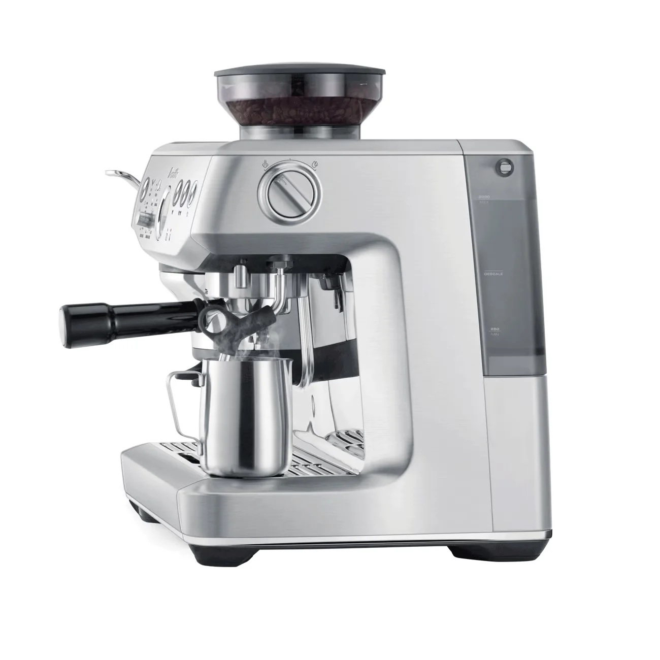 Breville Barista Express Impress Espresso Machine - Sea Salt — Controller - Image 3