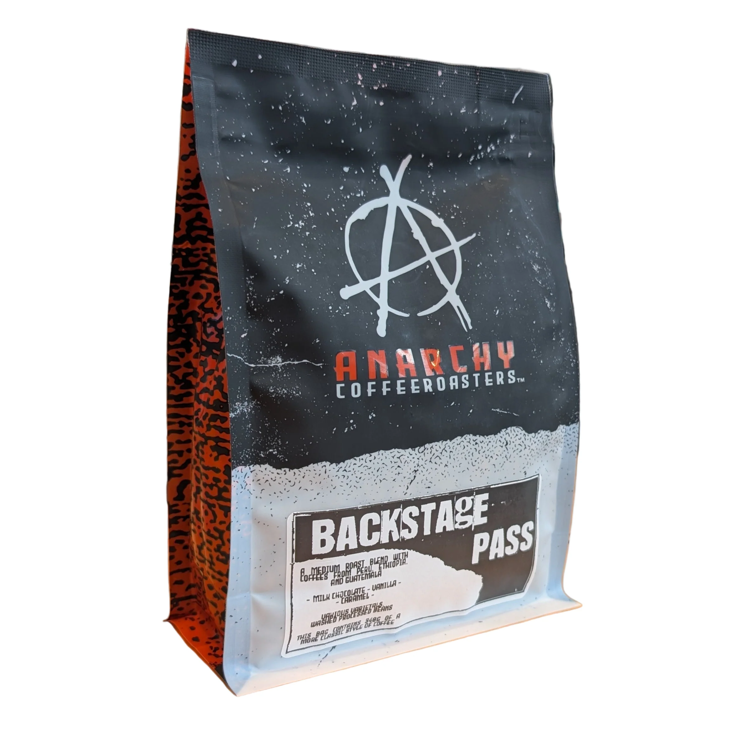 Anarchy Coffee Roasters Backstage Pass Blend Coffee Beans — Tea