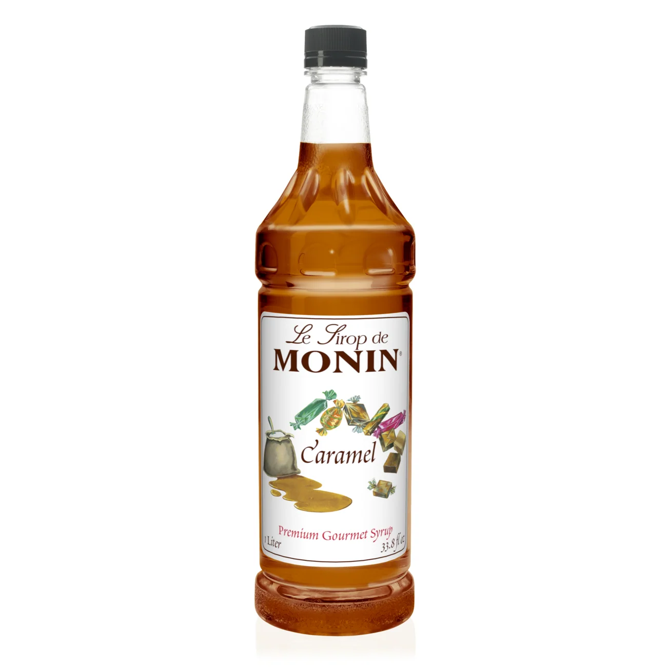 Monin Caramel Syrup — Bottle