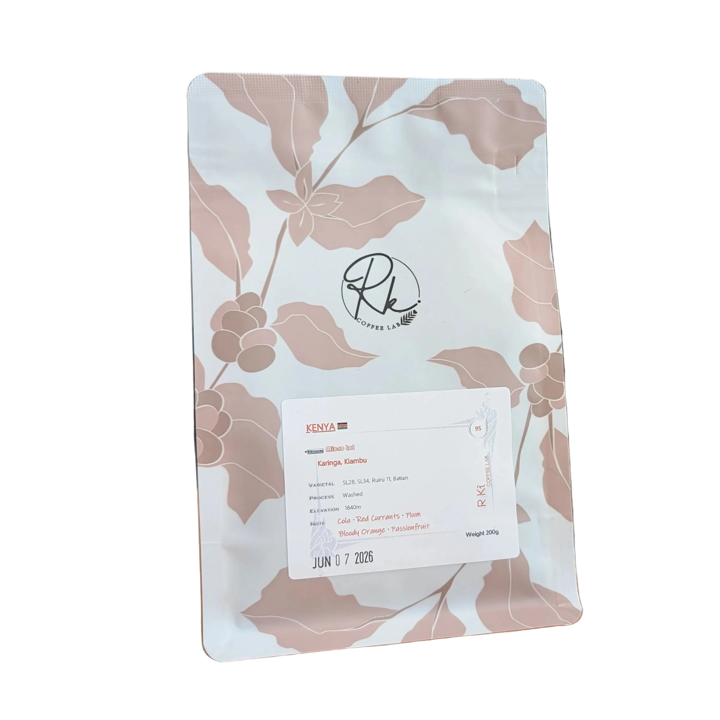 (DISCOUNT) R Ki Coffee Lab - Kenya-Micro Lot-Karinga Kiambu Coffee Beans — Tea
