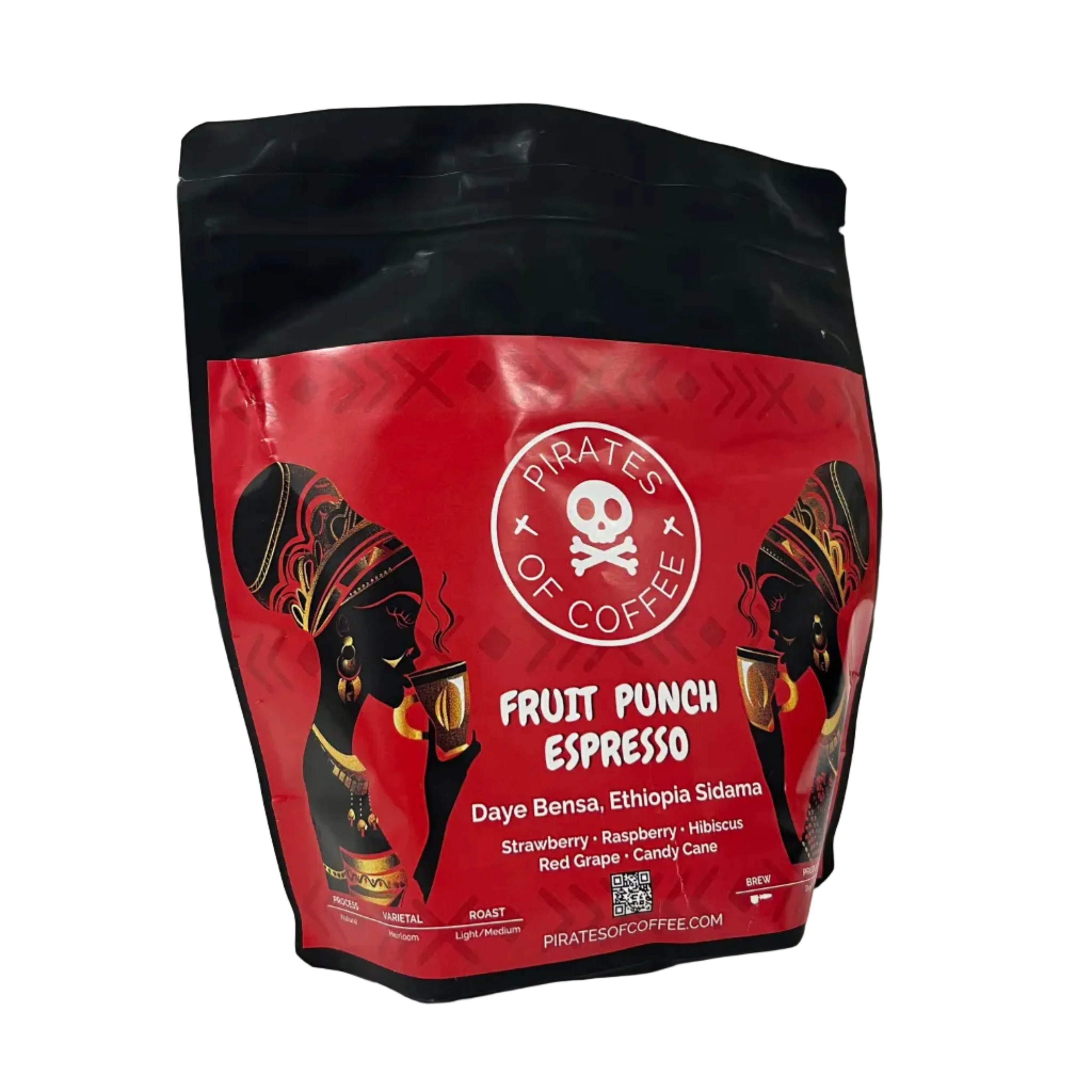 (DISCOUNT) Pirates of Coffee - Ethiopia - Fruit Punch Espresso Coffee Beans — Tea
