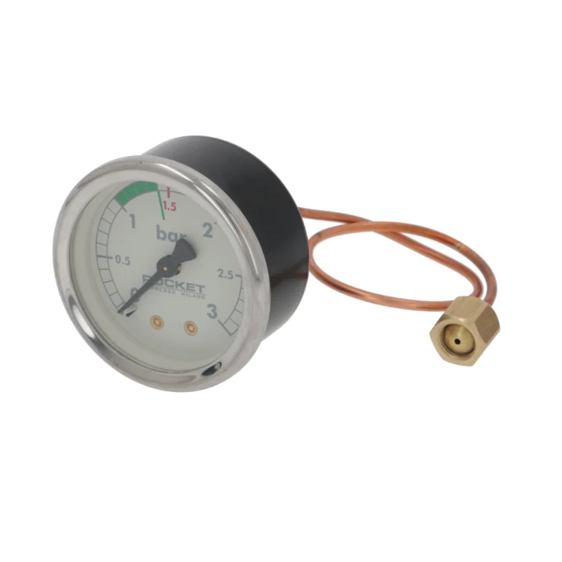 Rocket Espresso Rocket Boiler Pressure Gauge ø 52mm — Bar — SKU SKU03254-000-9D6E9A