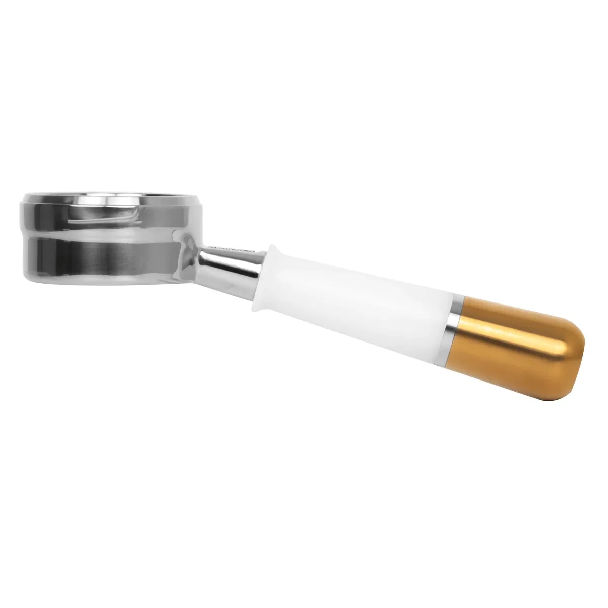 Pesado Stainless Steel Bottomless Hybrid Portafilter (6.0mm) — Basket - Image 11