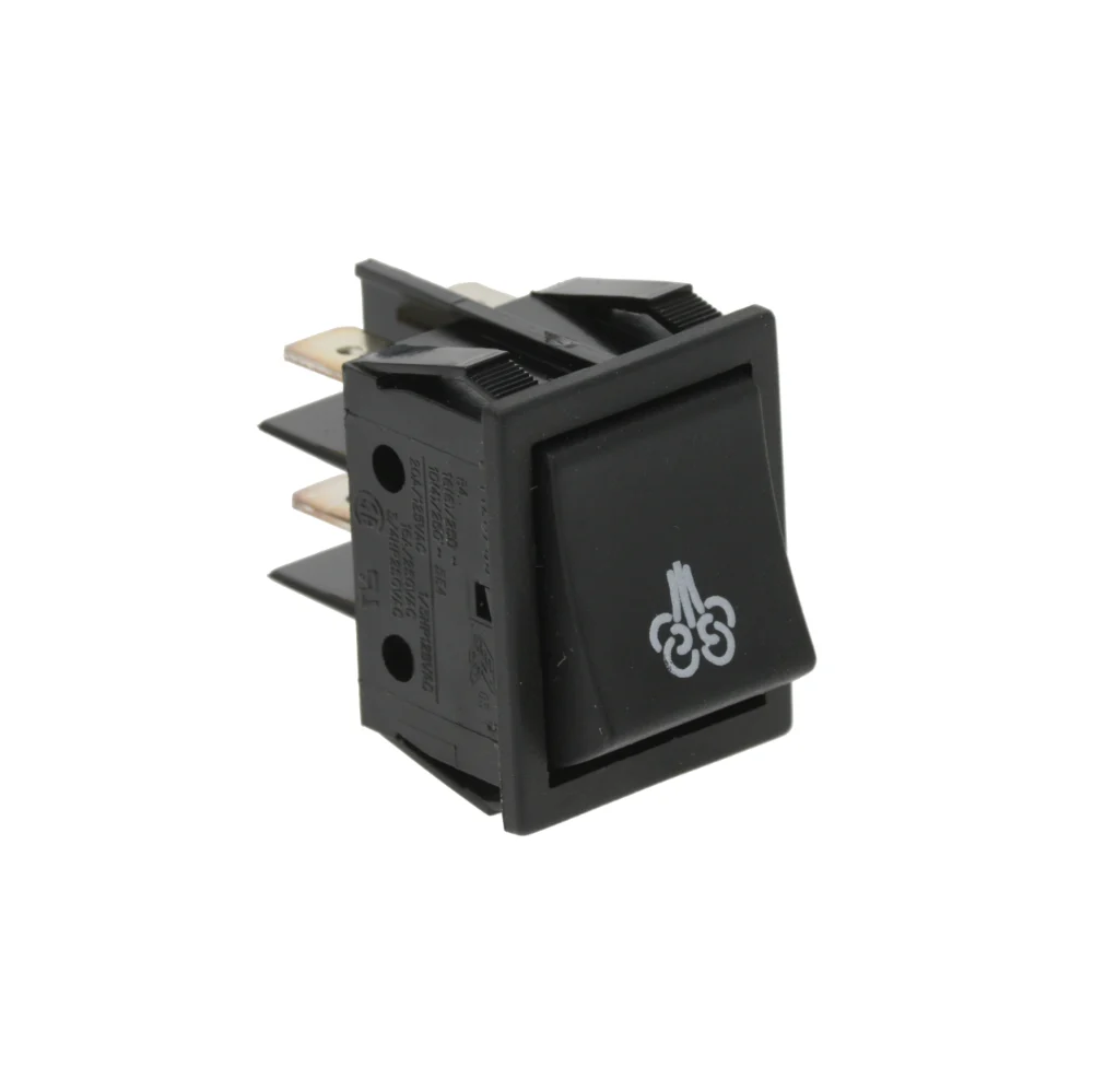 Black On/Off Brew Switch With Steam Symbol — Catalog Product