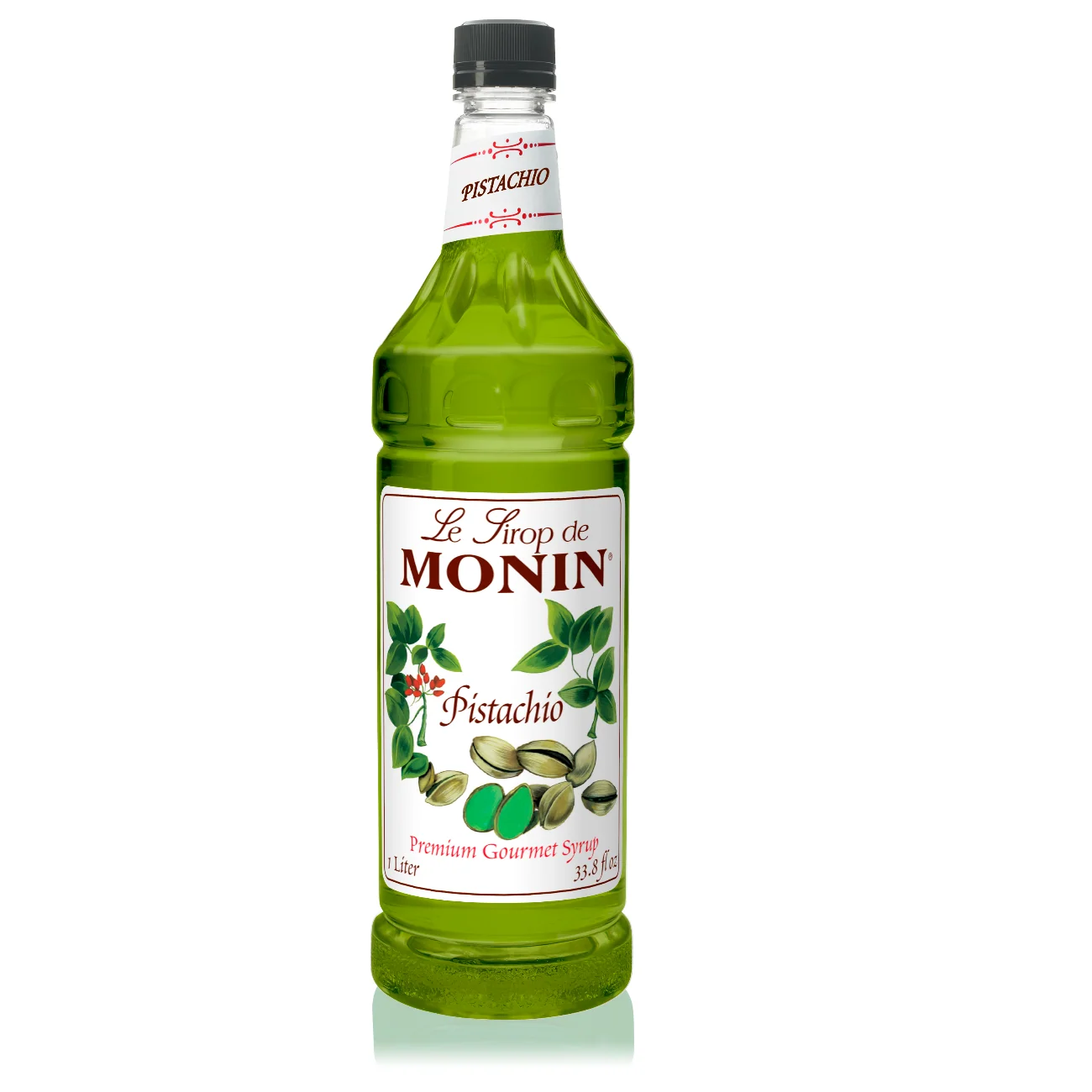 Monin Pistachio Syrup — Bottle