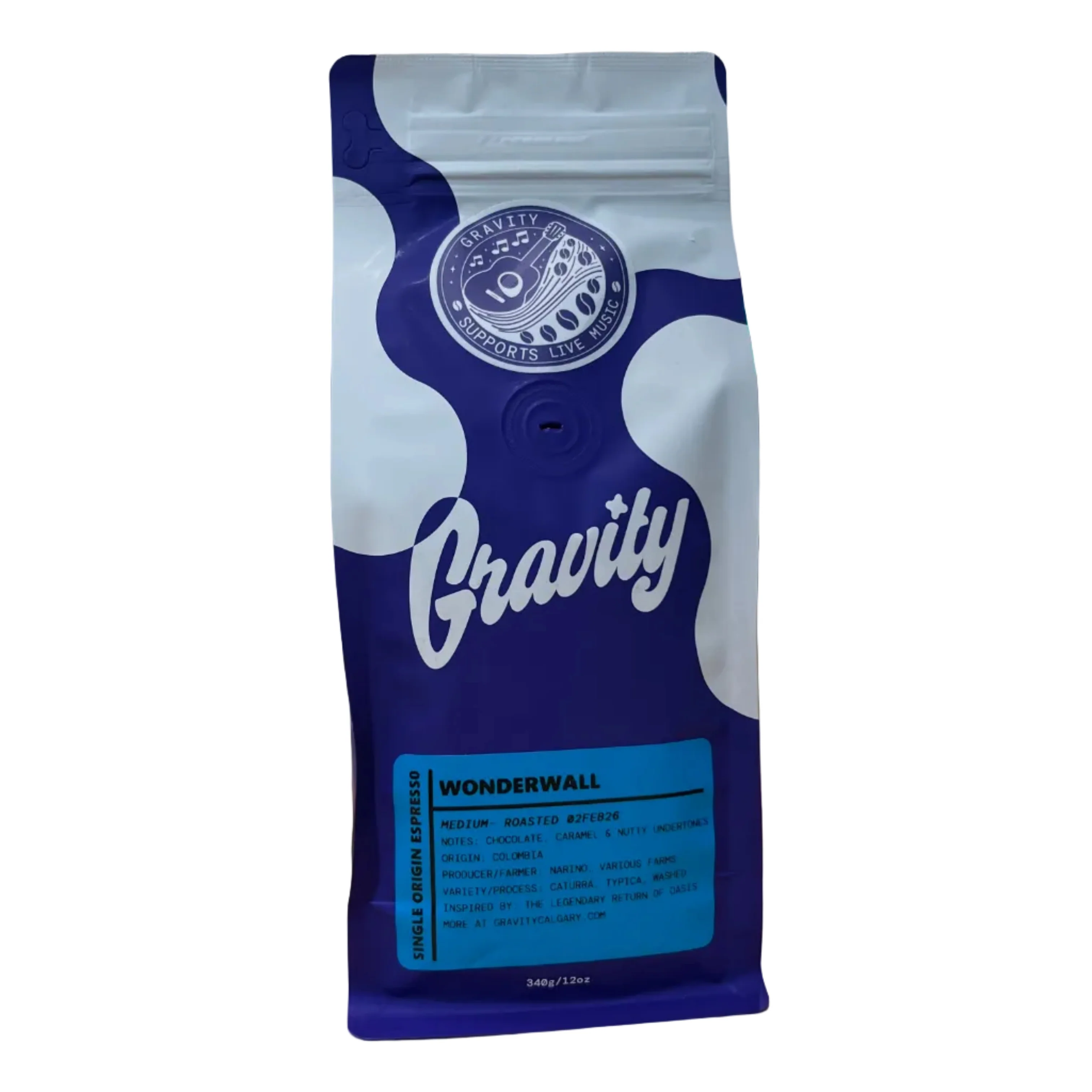 Gravity - Wonderwall Espresso Coffee Beans — Tea