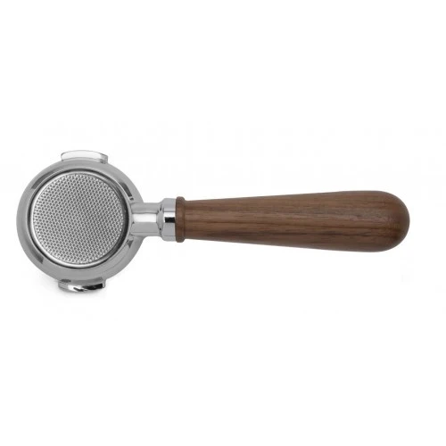 Lelit Wood Handle Bottomless Portafilter 58mm (OEM) — Can