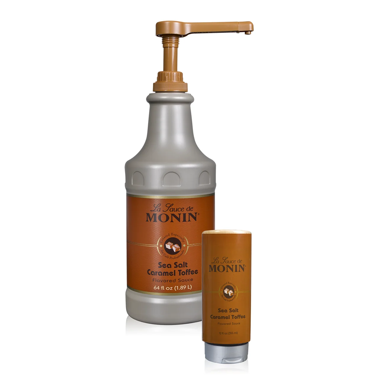 Monin Sea Salt Caramel Toffee Sauce - 12oz — Dish
