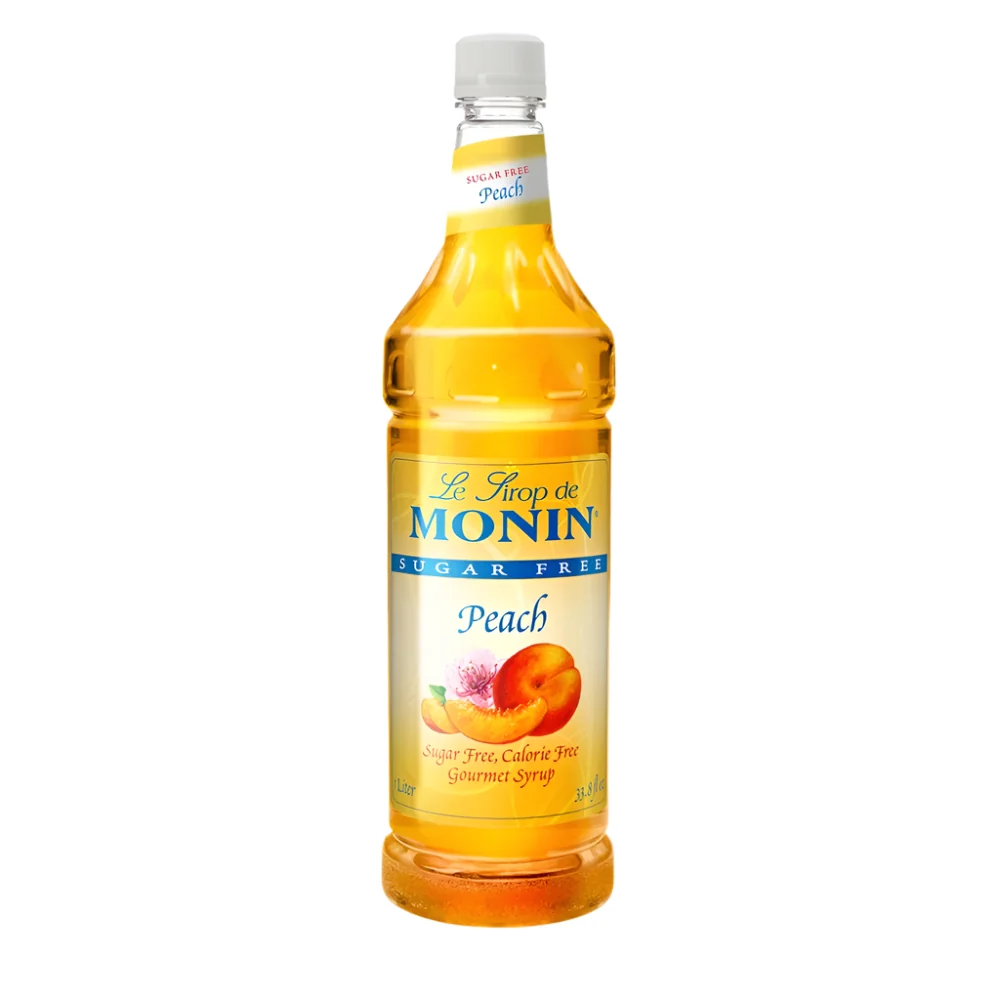 Monin Sugar Free Peach Syrup — Tea