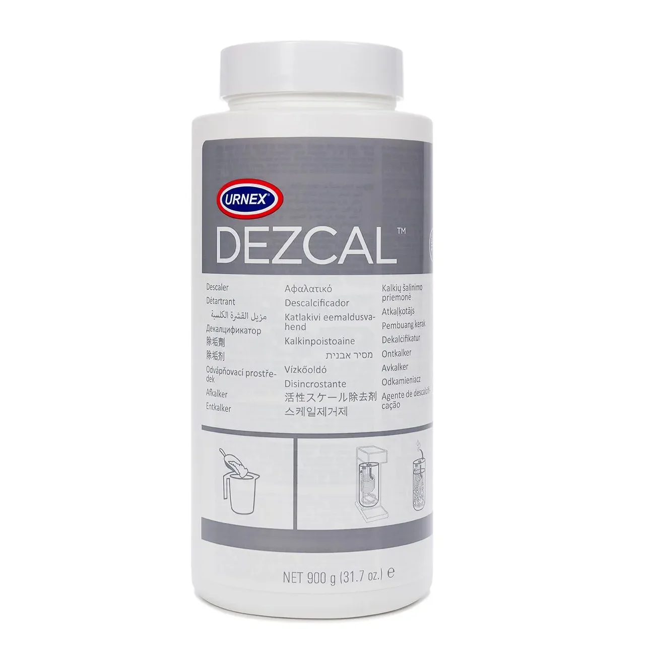 Urnex Dezcal Descaler (900g) — Can
