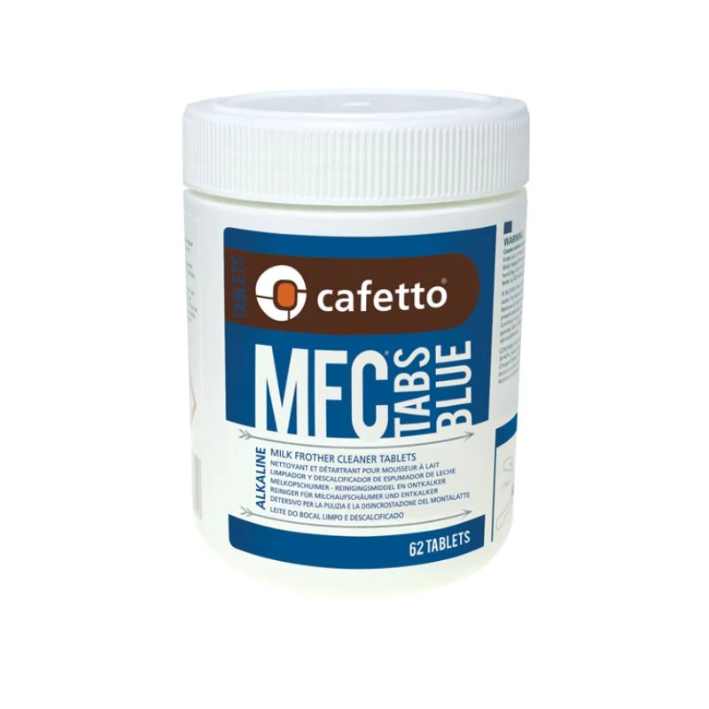 Cafetto Milk Frother Cleaner (MFC) Blue - 9g Tablets — Jar