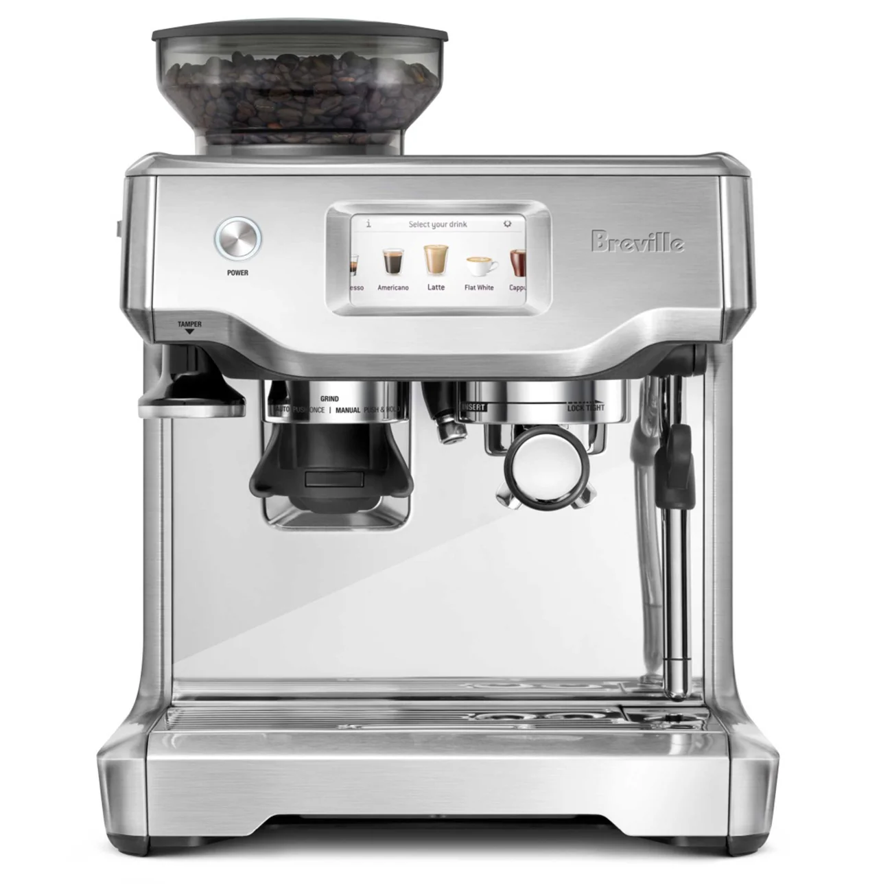 Breville Barista Touch Espresso Machine - Black Truffle — Grinder