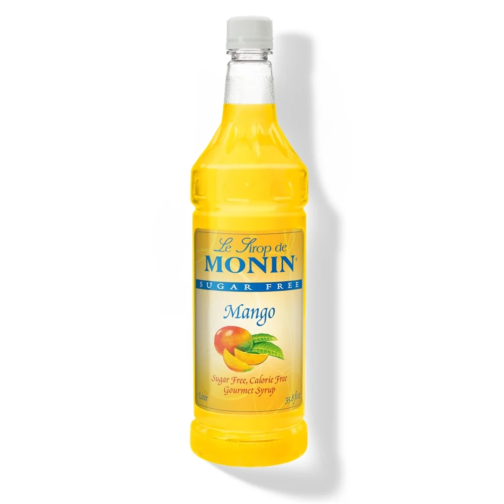 Monin Sugar Free Mango Syrup — Bottle