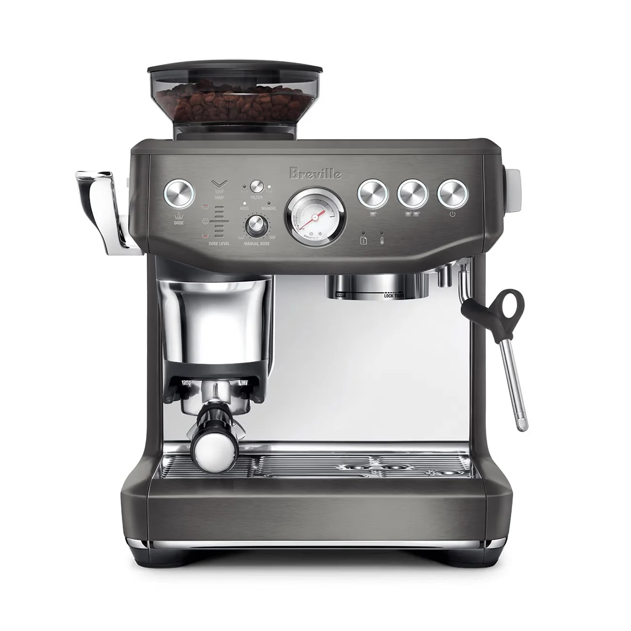Breville Barista Express Impress Espresso Machine - Sea Salt — Controller - Image 9