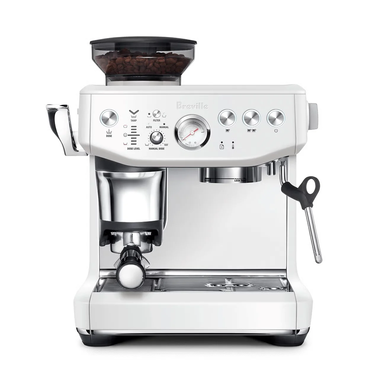Breville Barista Express Impress Espresso Machine - Sea Salt — Controller - Image 7