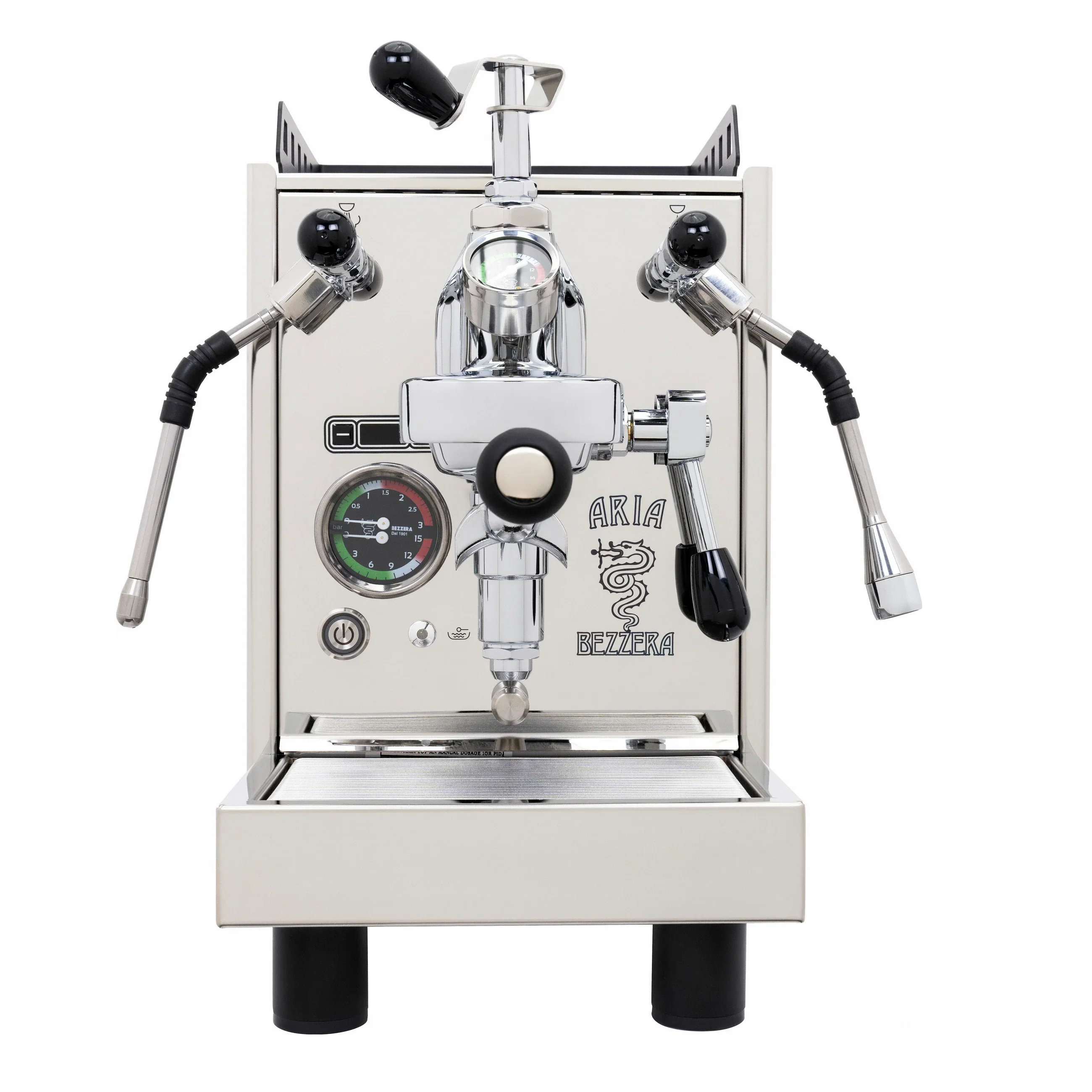 Bezzera Aria TOP Espresso Machine - Black / Rosewood — Set - Image 5
