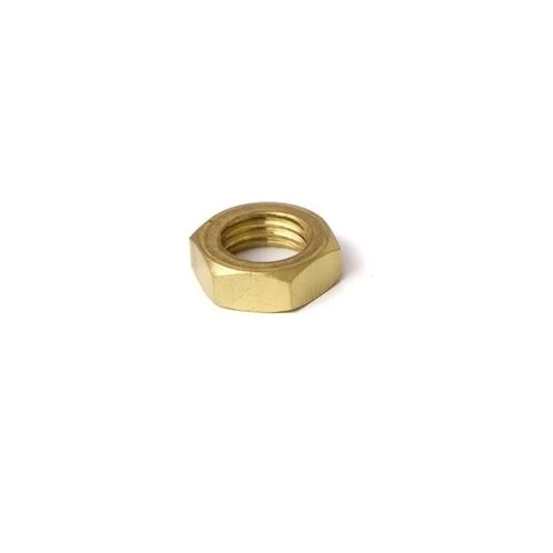 M10 Brass Nut — Lock