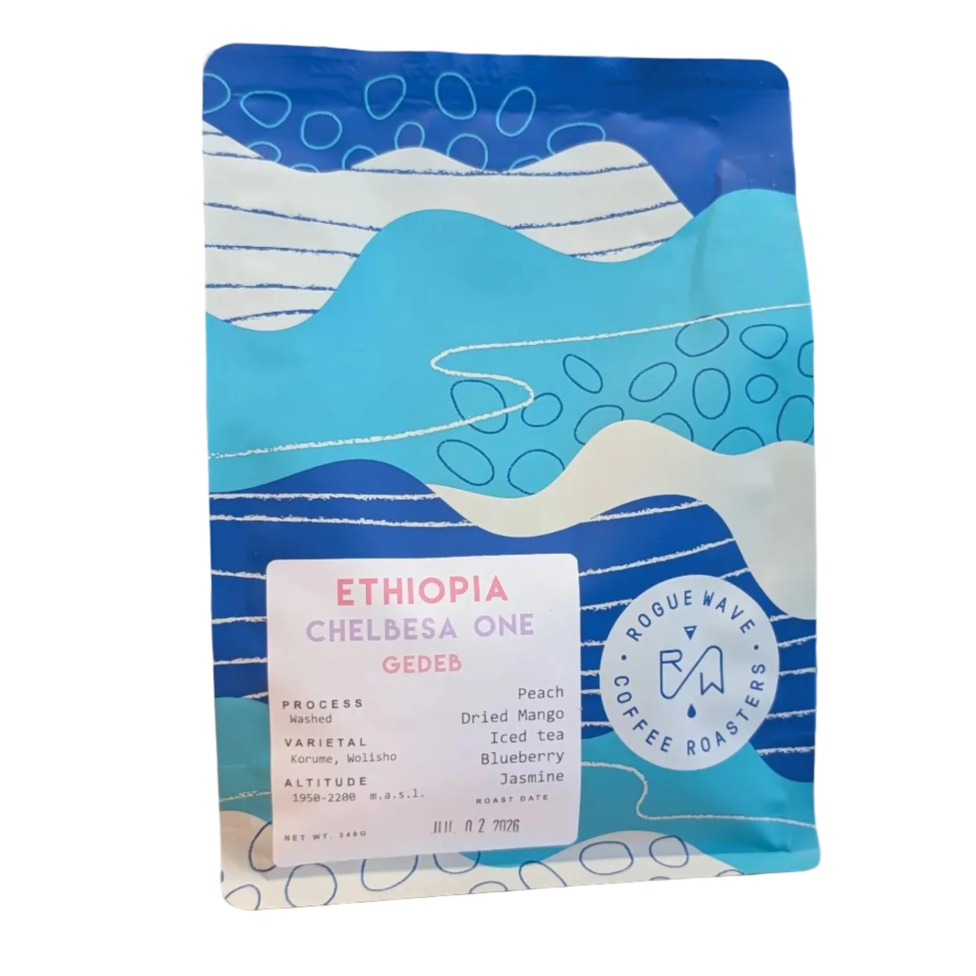Rogue Wave Coffee Roasters Rogue Wave - Ethiopia - Chelbesa One Station Coffee Beans — Tea