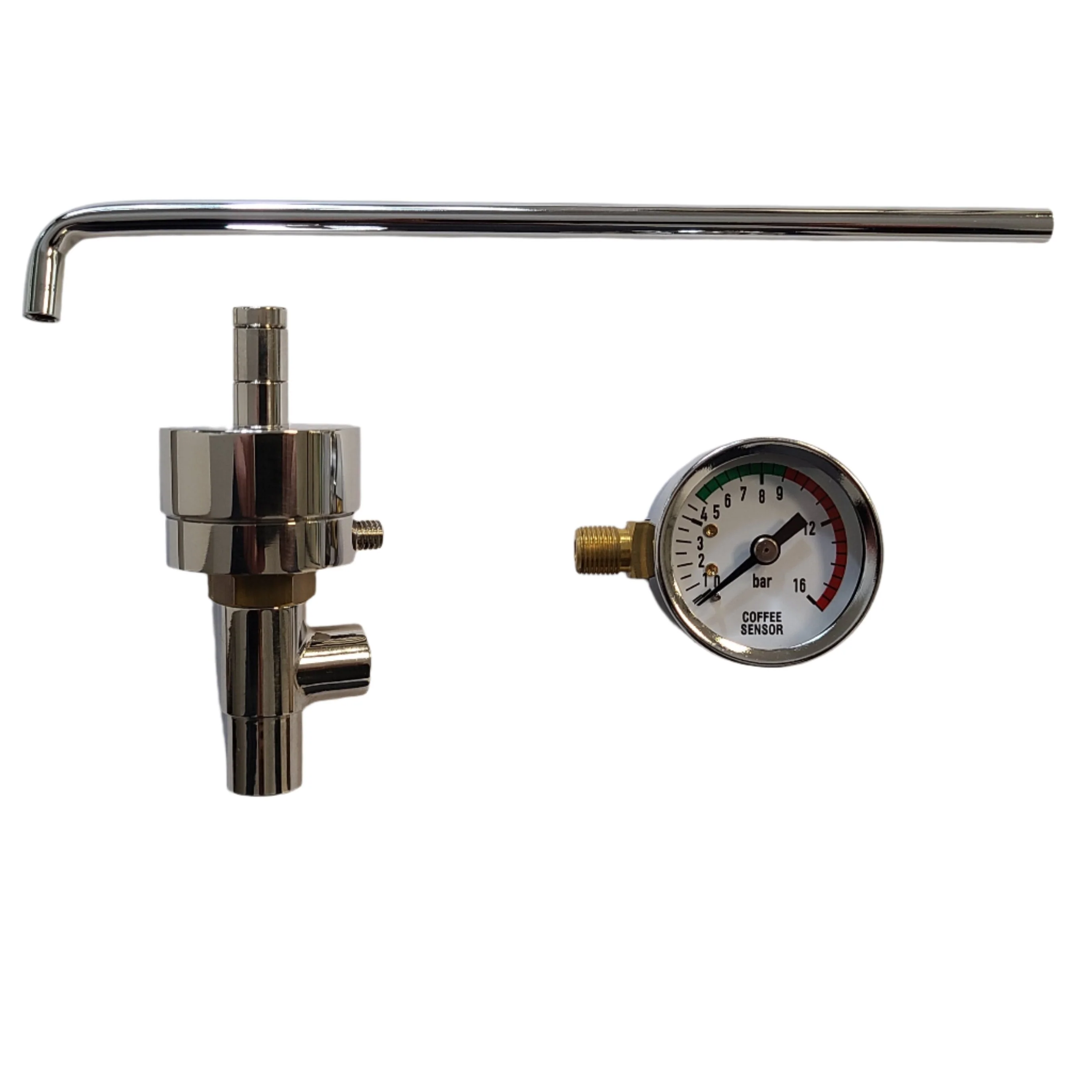 Coffee Sensor AirBuster® Release Valve And Chamber For La Pavoni Lever - Brass — Catalog Product