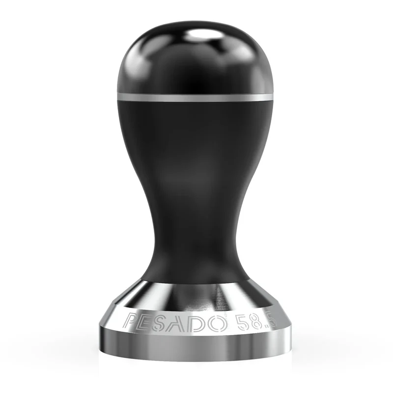 Pesado Tamper (Breville 54mm) - Black / Black — Basket