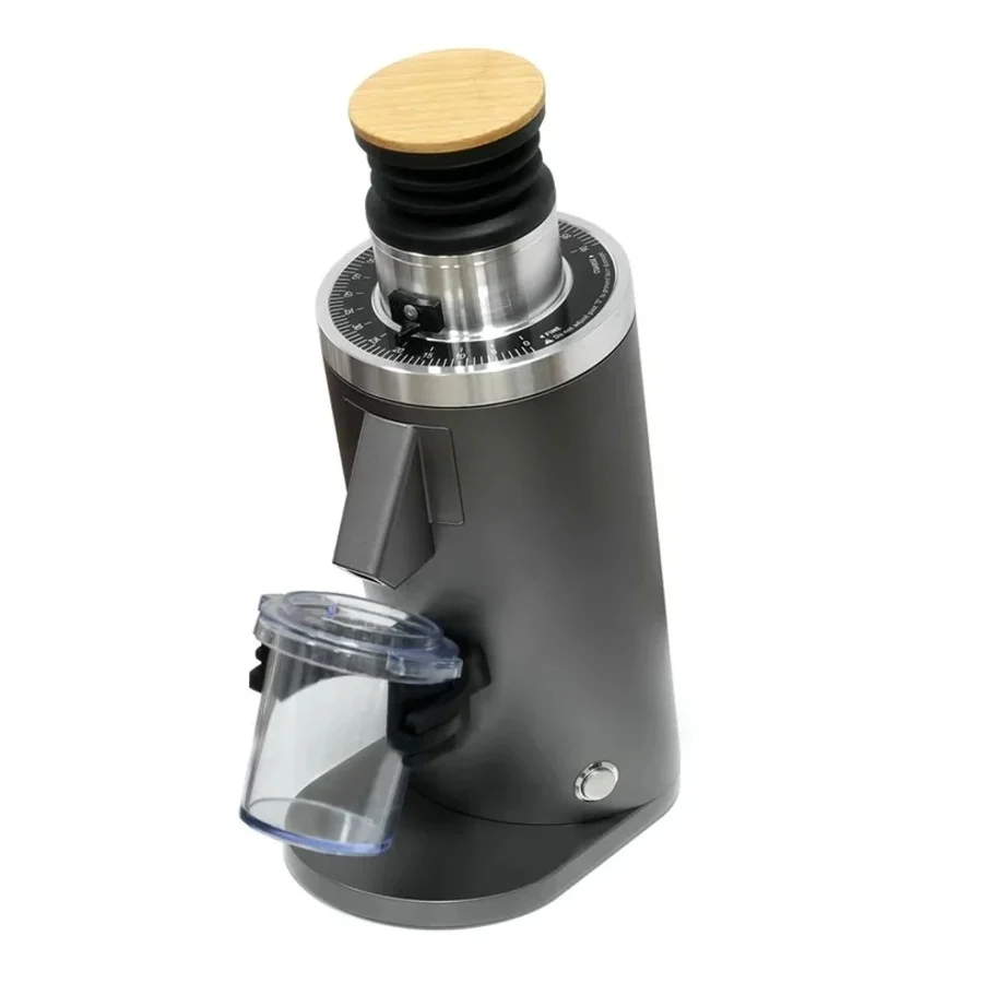 Turin Grinders Turin DF54 V3 Single Dose Coffee Grinder - Yellow / Stainless Steel - Image 6