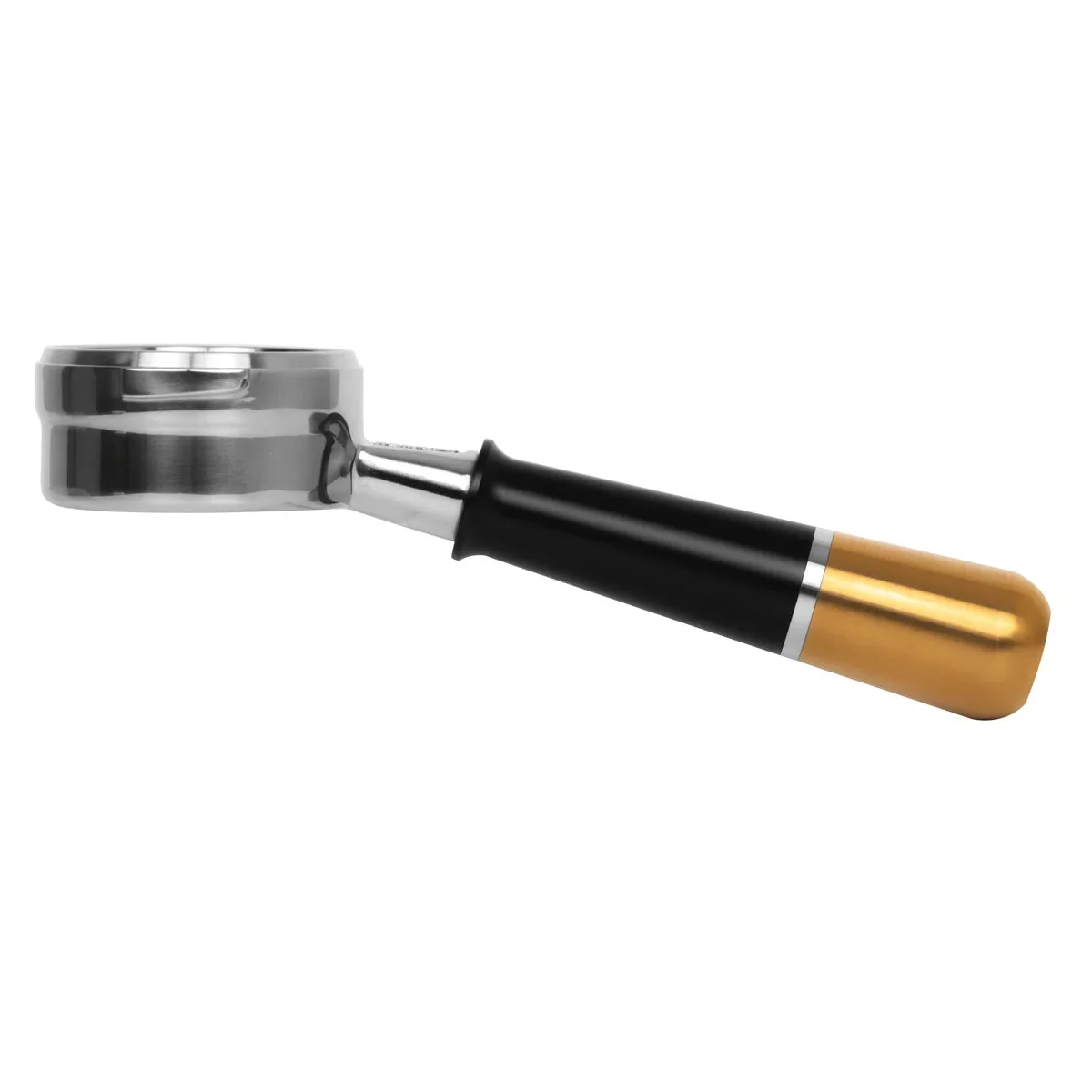 Pesado Stainless Steel Bottomless Hybrid Portafilter (6.0mm) — Basket - Image 4