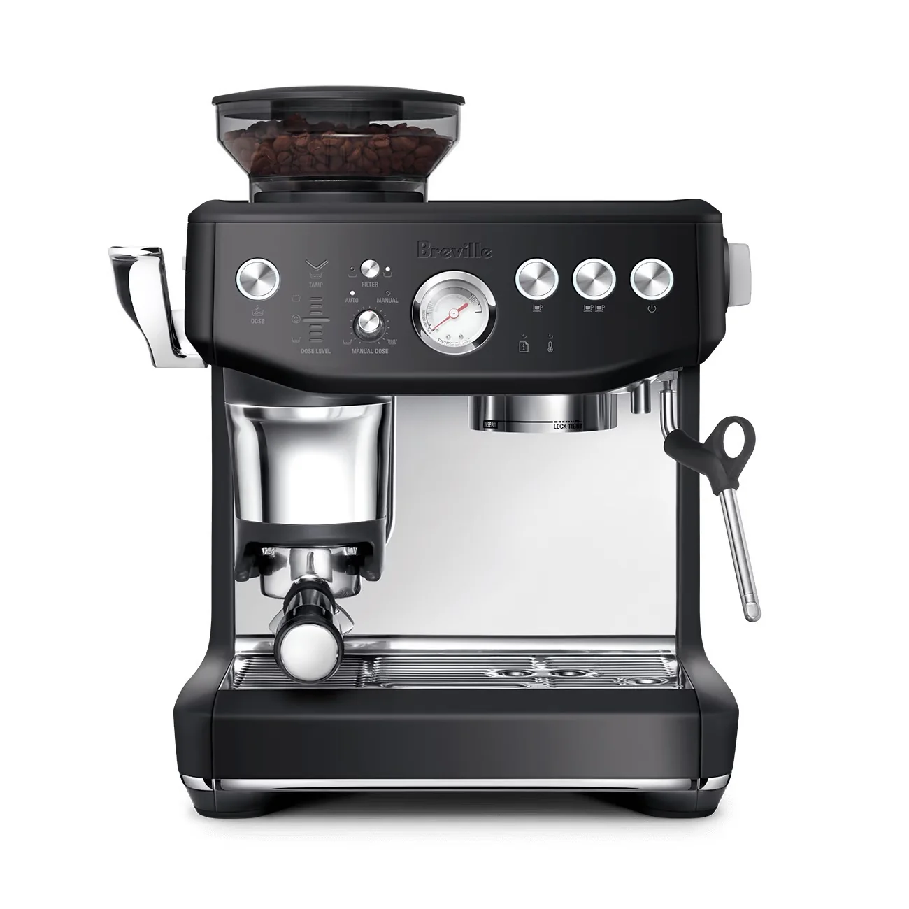 Breville Barista Express Impress Espresso Machine - Sea Salt — Controller - Image 6