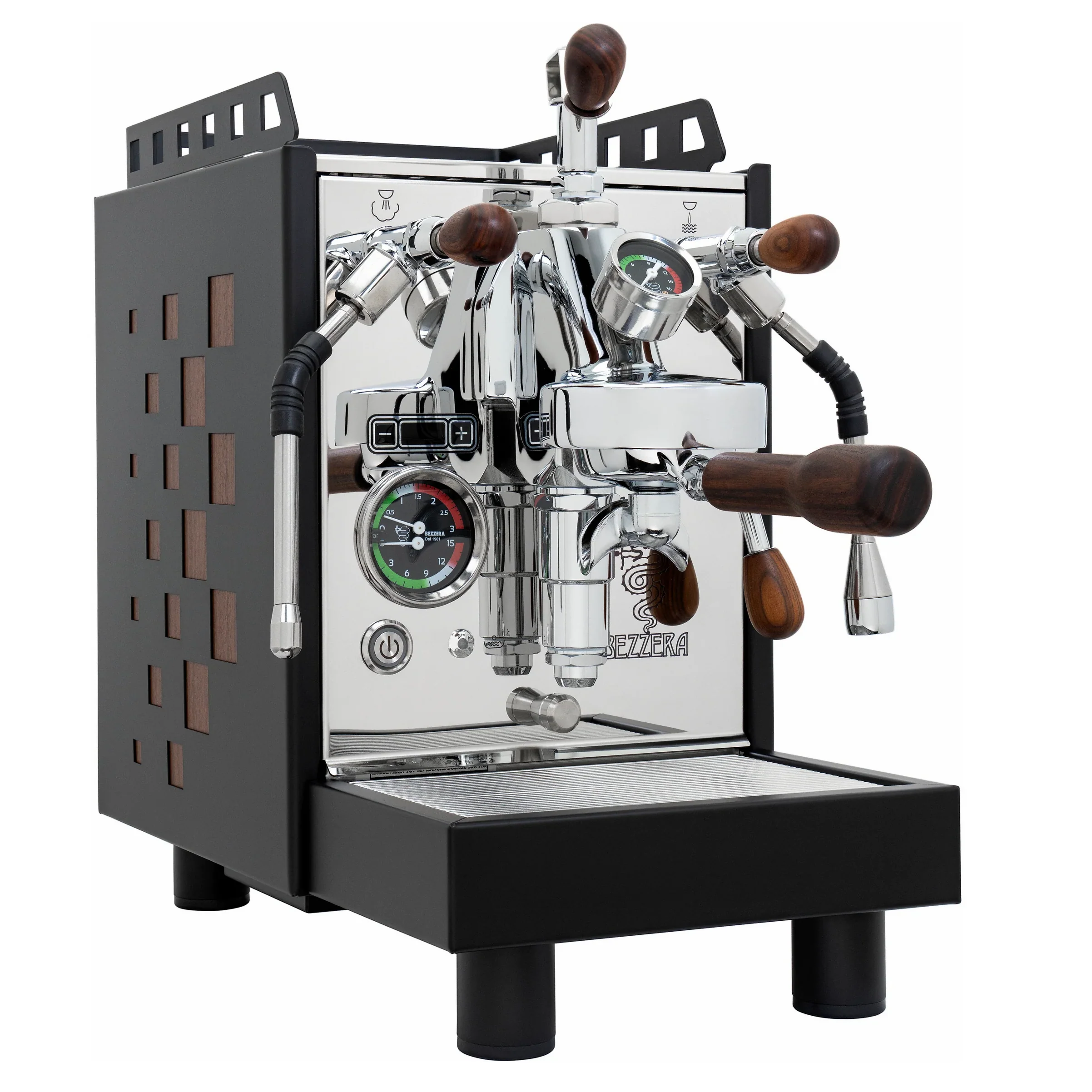 Bezzera Aria TOP Espresso Machine - Black / Rosewood — Set - Image 8
