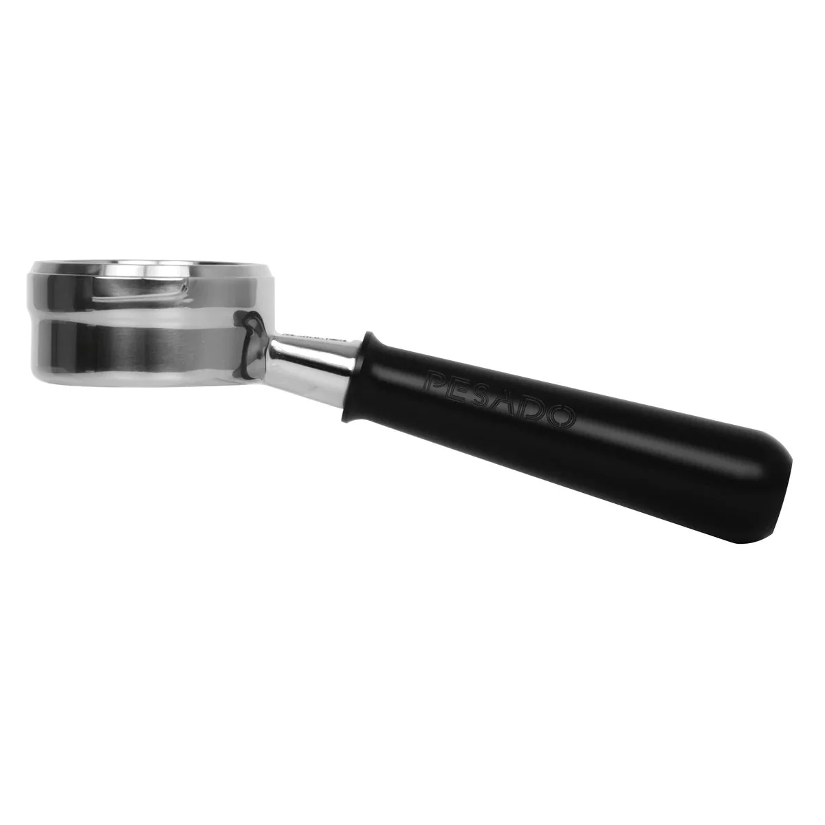 Pesado Stainless Steel Bottomless Hybrid Portafilter (6.0mm) — Basket - Image 17