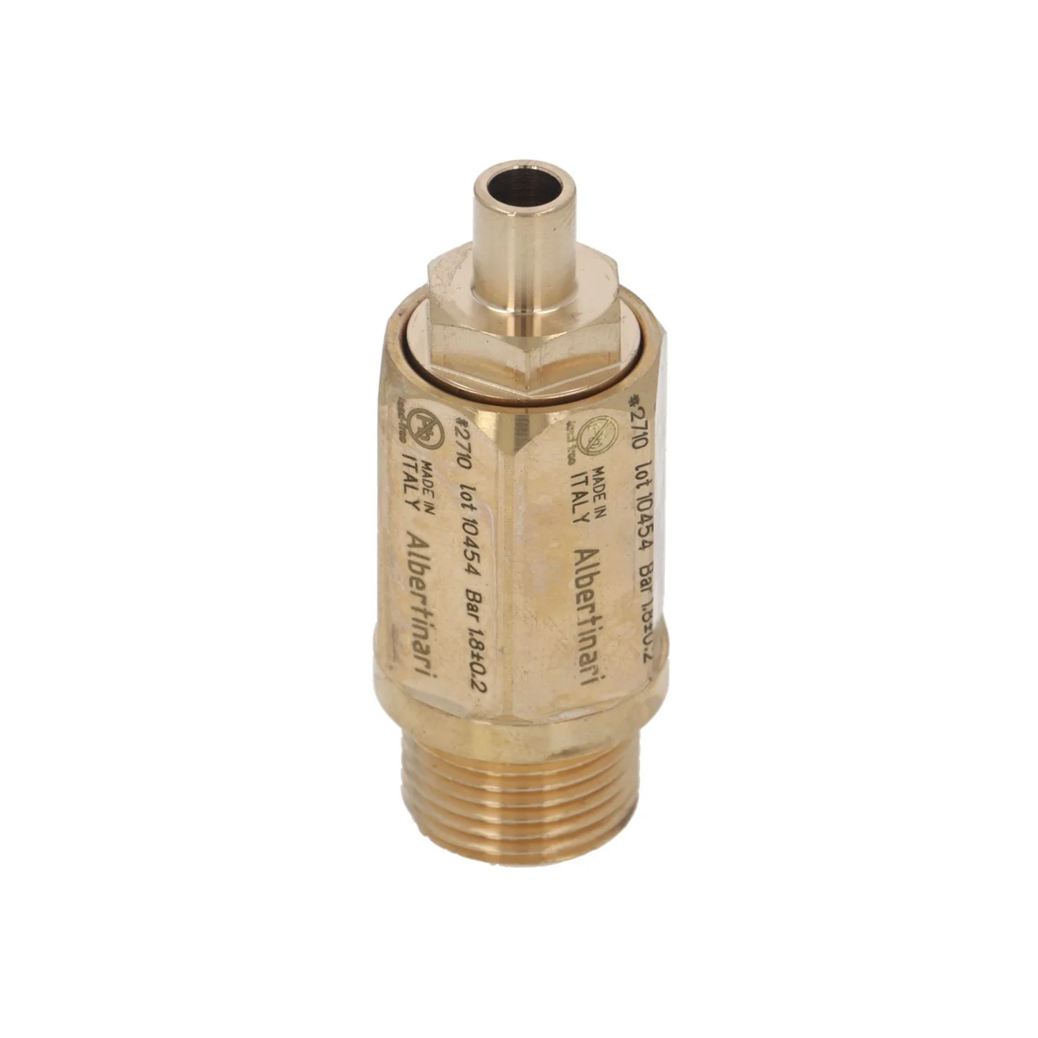 Rocket Boiler Safety Valve - 3/8" 1.8bar — Set