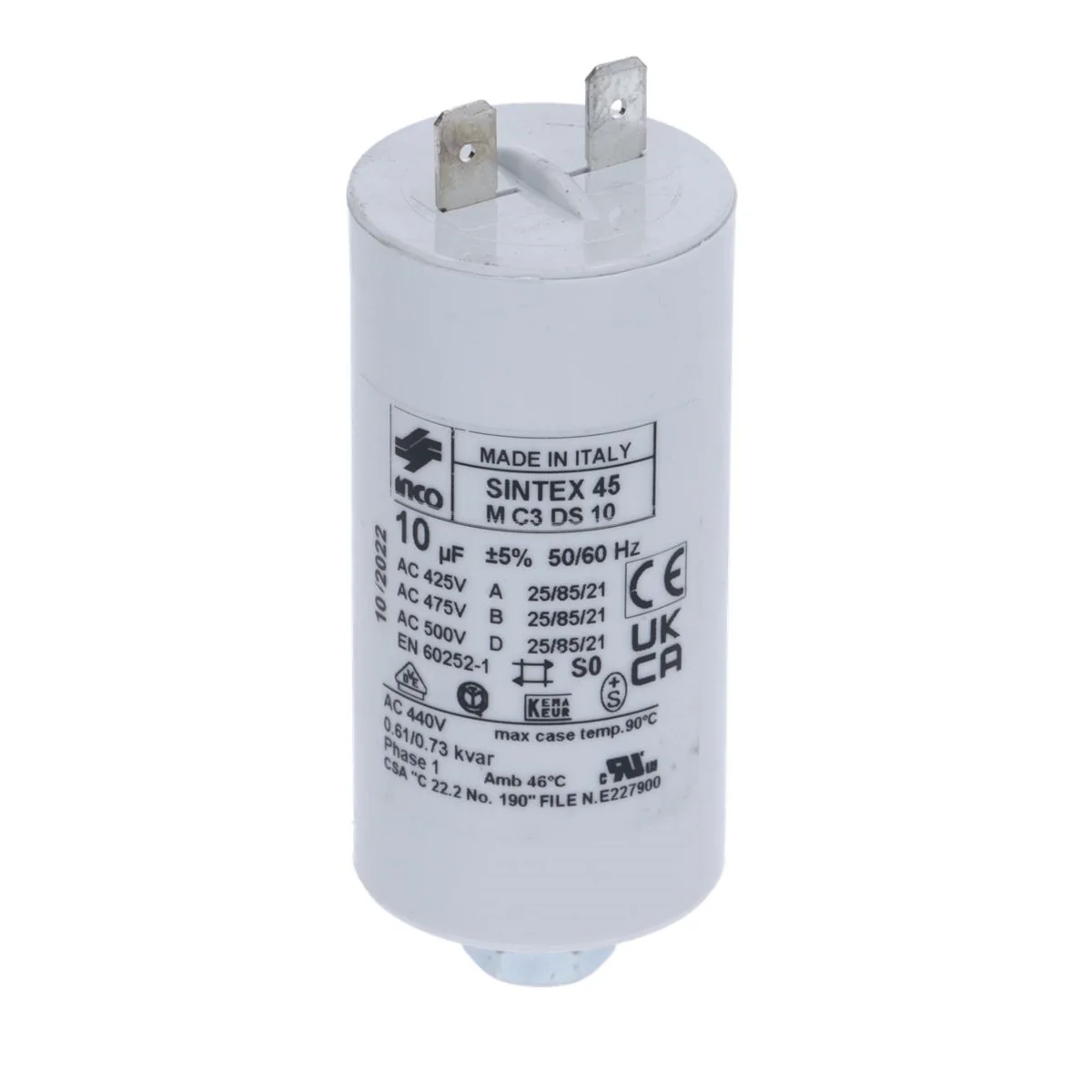 10 mF Start Capacitor — Catalog Product — SKU SKU00156-000-56608E